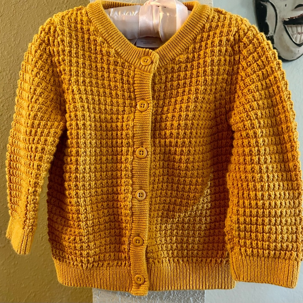 Hanna Andersson Cardigan 18-24 months, organic cotton